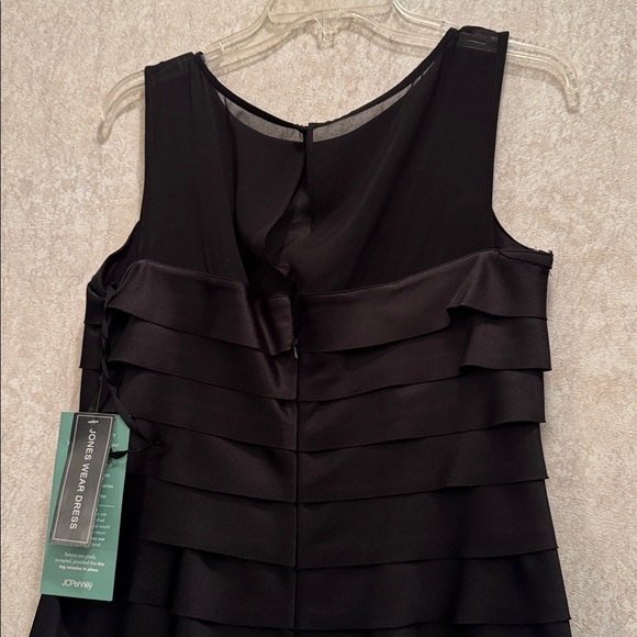 NWT JCPenney Black Layered Dresss - Picture 9 of 16